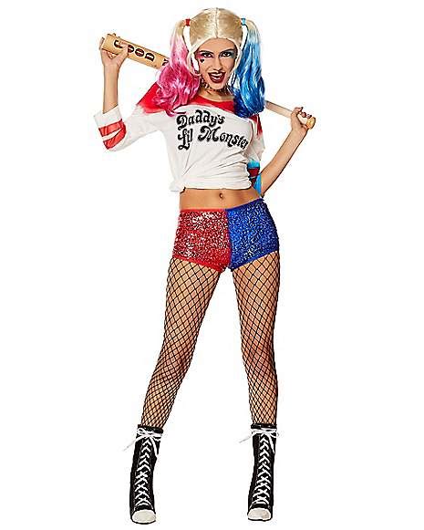 halloween costumes harley quinn|cheap harley quinn halloween costumes.